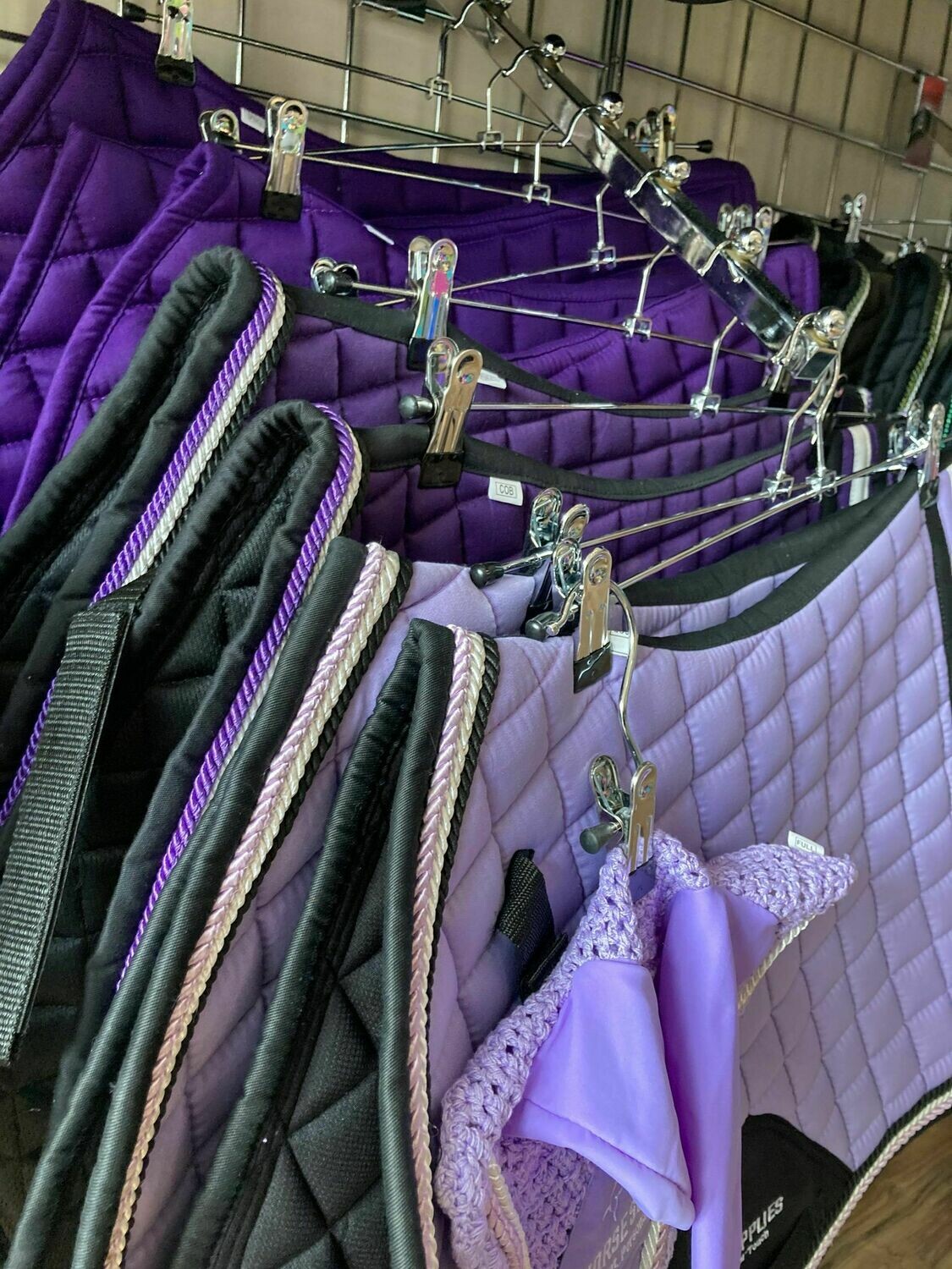JG CC Saddle Pad Purple Collection